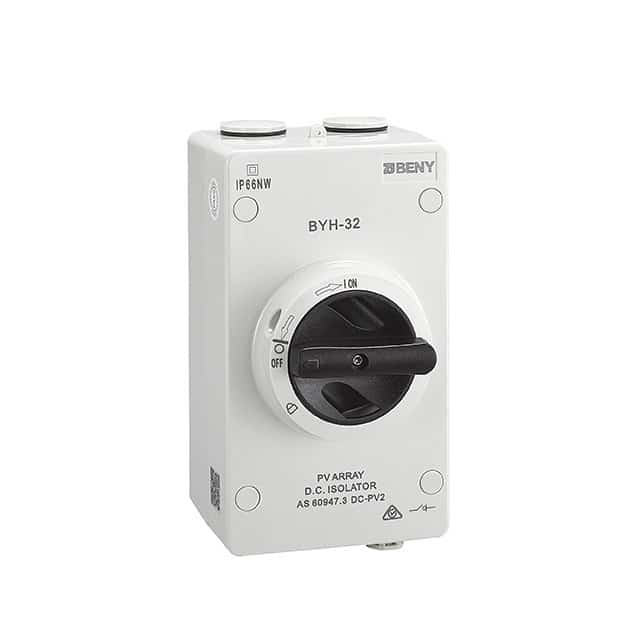 ZJ Beny DC Isolator 1000V 32A 4 Pole IP66 POPES Electrical & Data