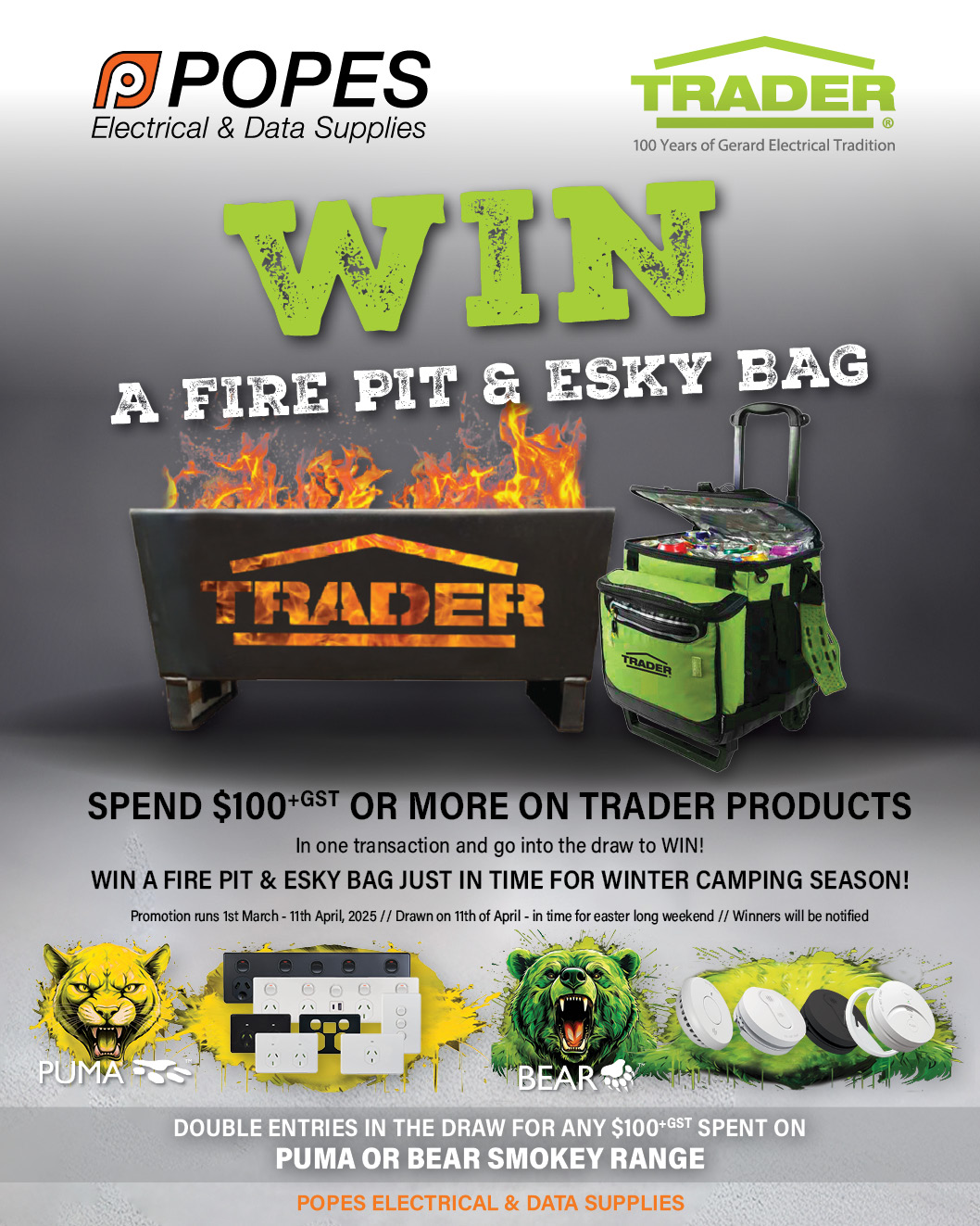 POPES Trader Promotion 2025