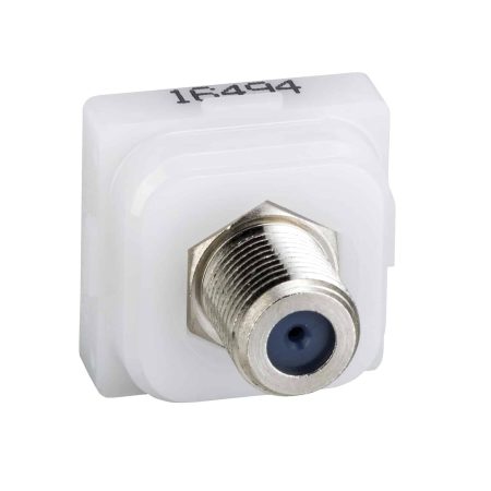 Clipsal Iconic 40 Series TV Socket Coaxial F Type to F Type | 40PFM-TN