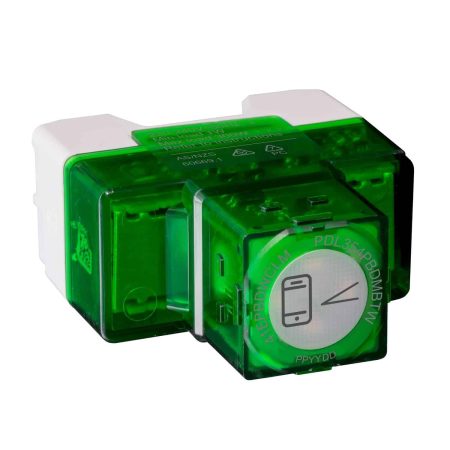 Clipsal Iconic 40 Series Push Button Dimmer Control Link 300W 3 Wire Vivid White | 41EPBDWCLM-VW