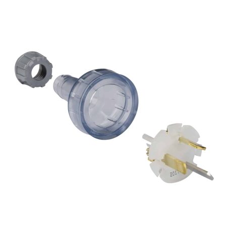 Clipsal Plug Top Heavy Duty 10A 3 Pin Transparent Suitable for 1mm Cable | 439SHD-TR