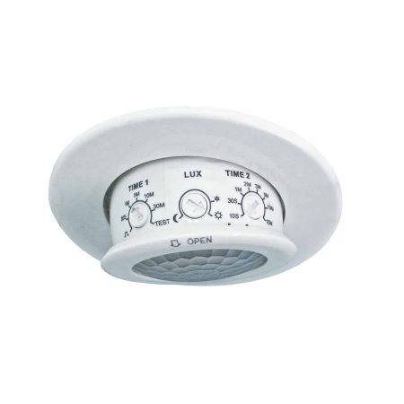 Clipsal Infrascan PIR Motion Sensor Indoor IP20 360 degree 7m Range 4A 3 Wire Flush Mount | 753CF1