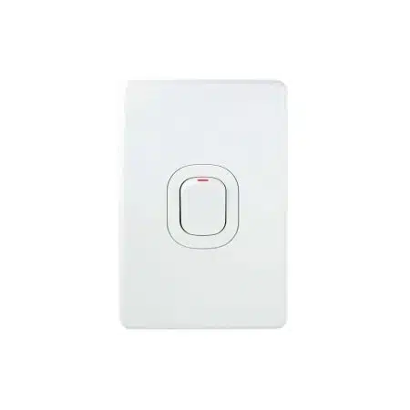 Clipsal Classic C2000 1 Gang Cooker Switch 45A White Electric | C2031/45-WE