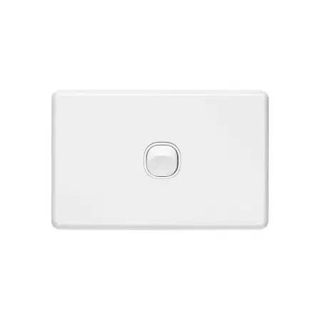 Clipsal Classic C2000 1 Gang Switch Horizontal 10A White Electric | C2031HA-WE