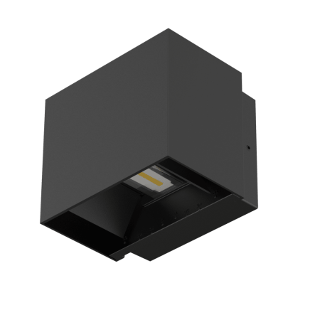 SAL CUBE II 10W Up/Down Wall Light Adjustable 5000K IP65 White | S9320NDL-WH