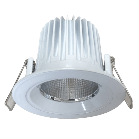 SAL ECOSTAR 9W LED Fixed Downlight Tri-Col Dimmable White| S9045TC-WH