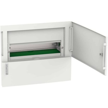 Clipsal Resi MAX Consumer Switchboard 1 Row 8 Modules Flush Mount White Lid | RMXE108F