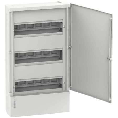 Clipsal Resi MAX Consumer Switchboard 3 Row 36 Modules Surface Mount White Lid | RMXE312S