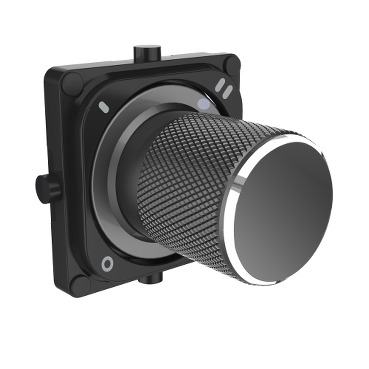 Clipsal Iconic, Styl Knob Kit Rotary, Off-1-2-3 Silver Shadow | S40RSM3KB-SH