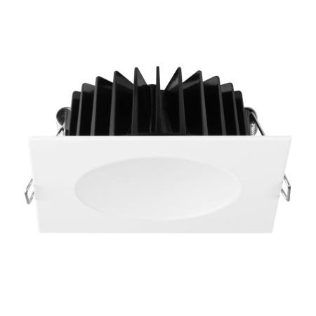 SAL ECOGEM 10W LED Downlight Square 104x104mm Tri-Col White | S9041-TC-S-WH