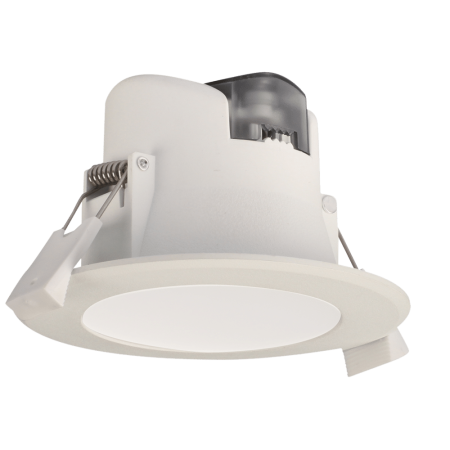 SAL WAVE 7W LED Downlight Tri-Col Dimmable IP44 White | S9064TC-WH