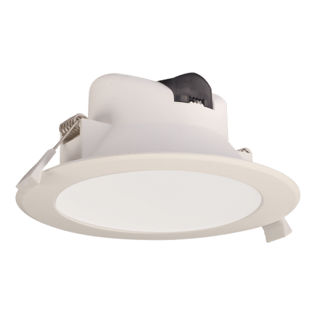 SAL WAVE 12W LED Downlight Tri-Col Dimmable IP44 White | S9066TC-WH