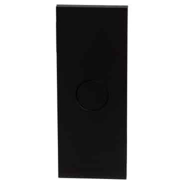 Clipsal Saturn Zen 1 Gang Architrave Switch With LED Indicator 20A/16AX Zen Black | Z4061AL-ZB