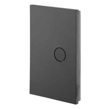 Clipsal Saturn Zen 1 Gang Switch With LED Indicator 20A/16AX Zen Black | Z4061PBL-ZB