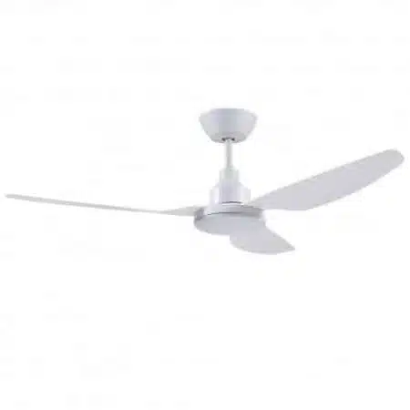 Ventair GLACIER DC 3 Blade 1300mm Ceiling Fan with 20W CCT LED Light & Remote White