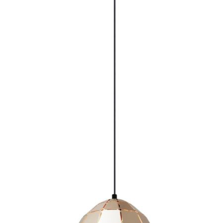 CLA PENDANT ES Champagne Gold Tiled ELLIPSE OD250mm | ARMIS5