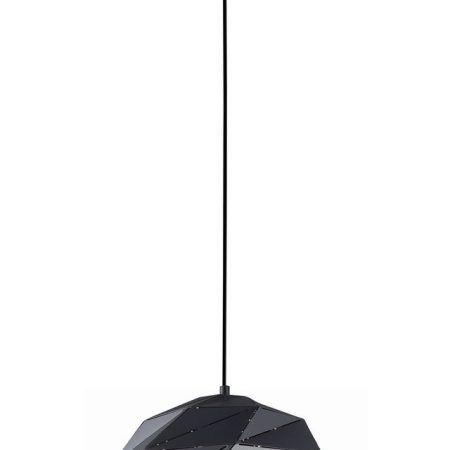 CLA PENDANT ES 60W Matte Grey Dome Lrg Iron OD320mm x H3215mm | ORIGAMI6