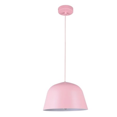 CLA PENDANT ES Matt Pink ANGLED DOME OD250mm | PASTEL03A