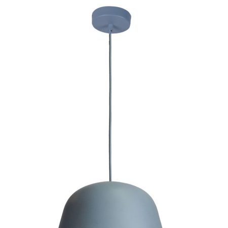 CLA PENDANT ES Matt Blue ANGLED DOME OD250mm | PASTEL06A