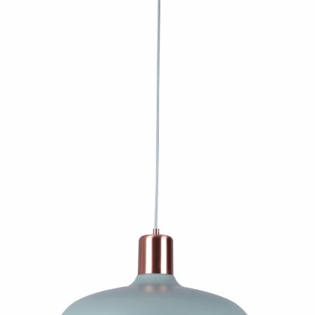 CLA PENDANT ES Matt Green DOME w/Copper Highlight OD400mm | PASTEL12A