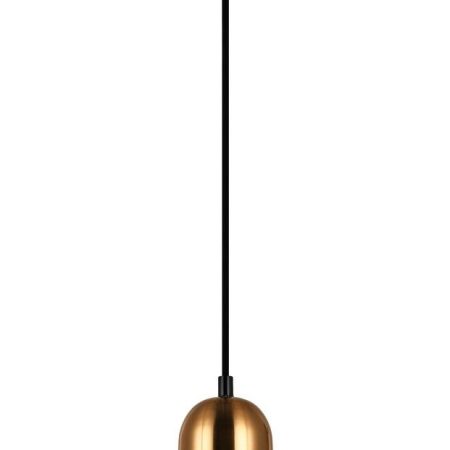 CLA PENDANT ES Amber Glass Antique Brass Rnd Top CYLINDER OD80mm | PASTILLE2