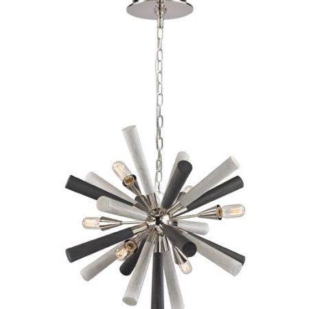 CLA PENDANT ESx6 Dark & Light Grey SEA ANEMONE OD620.5mm | SPUTNIK1