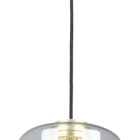 CLA PENDANT ES BrassMesh & Clr Glass OBLONG OD200mm | TONO3