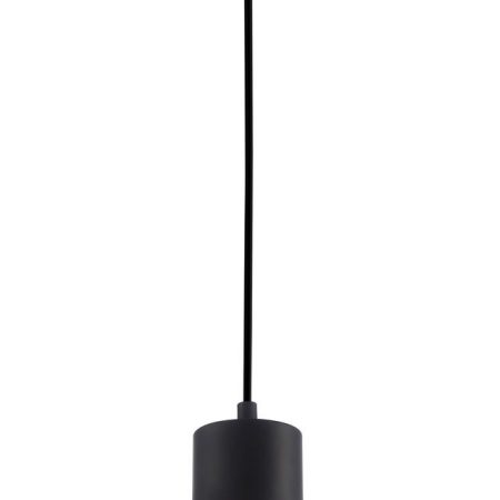 CLA PENDANT ES 72W BLK Smoke Wine Glass Ribbed OD200mm x H200mm | TULIP2