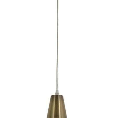 CLA PENDANT ES Antique Brass ANGLED DOME OD355mm | DIVO1