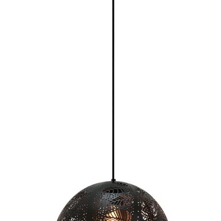 CLA PENDANT ES BLK Embossed DOME OD300mm w/Blk | BOTANICA02