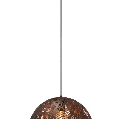 CLA PENDANT ES Coffee Embossed DOME OD300mm w/Coffee | BOTANICA03