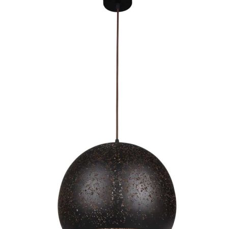 CLA PENDANT ES BLK Embossed DOME OD350mm | CELESTE2