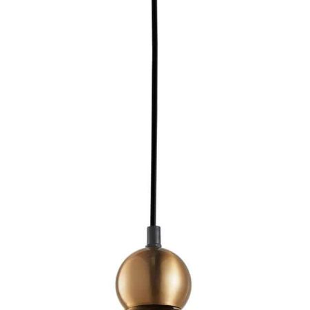 CLA PENDANT ES 72W Bronze Amber Glass ELLIPSE OD145mm x H200mm | CHAMPAN1