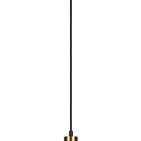 CLA PENDANT ES Amber Glass Coolie w/Ant. Brass Highlight OD220mm | CHAPEAU2