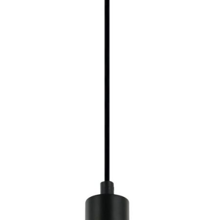 CLA PENDANT ES Matt Blk Antique Brass Plate Tube OD50mm | GOLDA1