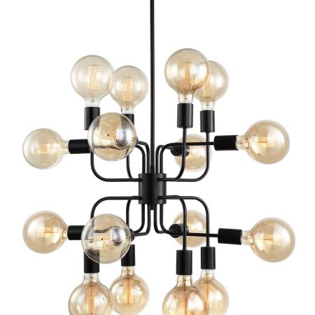 CLA PENDANT ESx16 Matt Blk 8 x C Arms OD505mm | HEXADE1