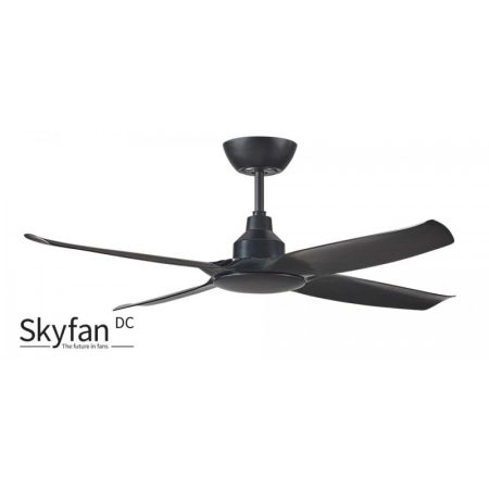 Ventair SKYFAN 4 Blade DC Ceiling Fan 1200mm – Black