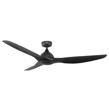 Fanco Horizon DC Ceiling Fan with Remote - Black 64"