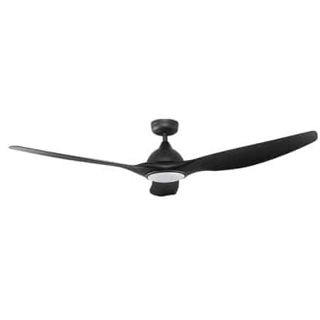 Horizon DC Ceiling Fan with CCT LED Light Black 64