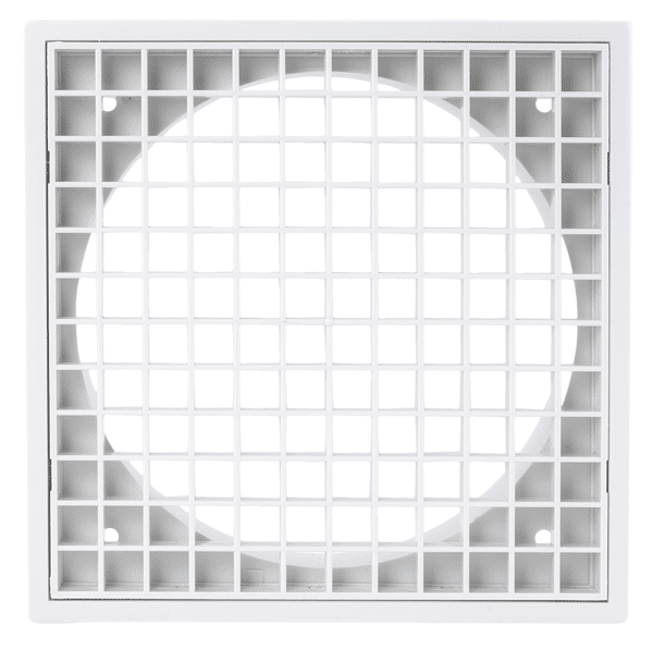Fantech Trade Egg Crate Grille Plastic 100mm White | ECG100