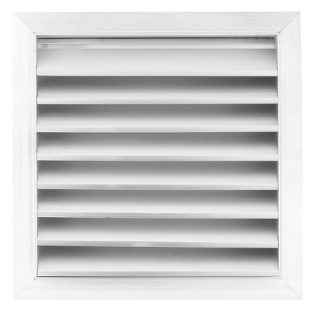 Fantech Trade Aluminium External Fixed Louver Grille With 200mm Spigot | ELDA200