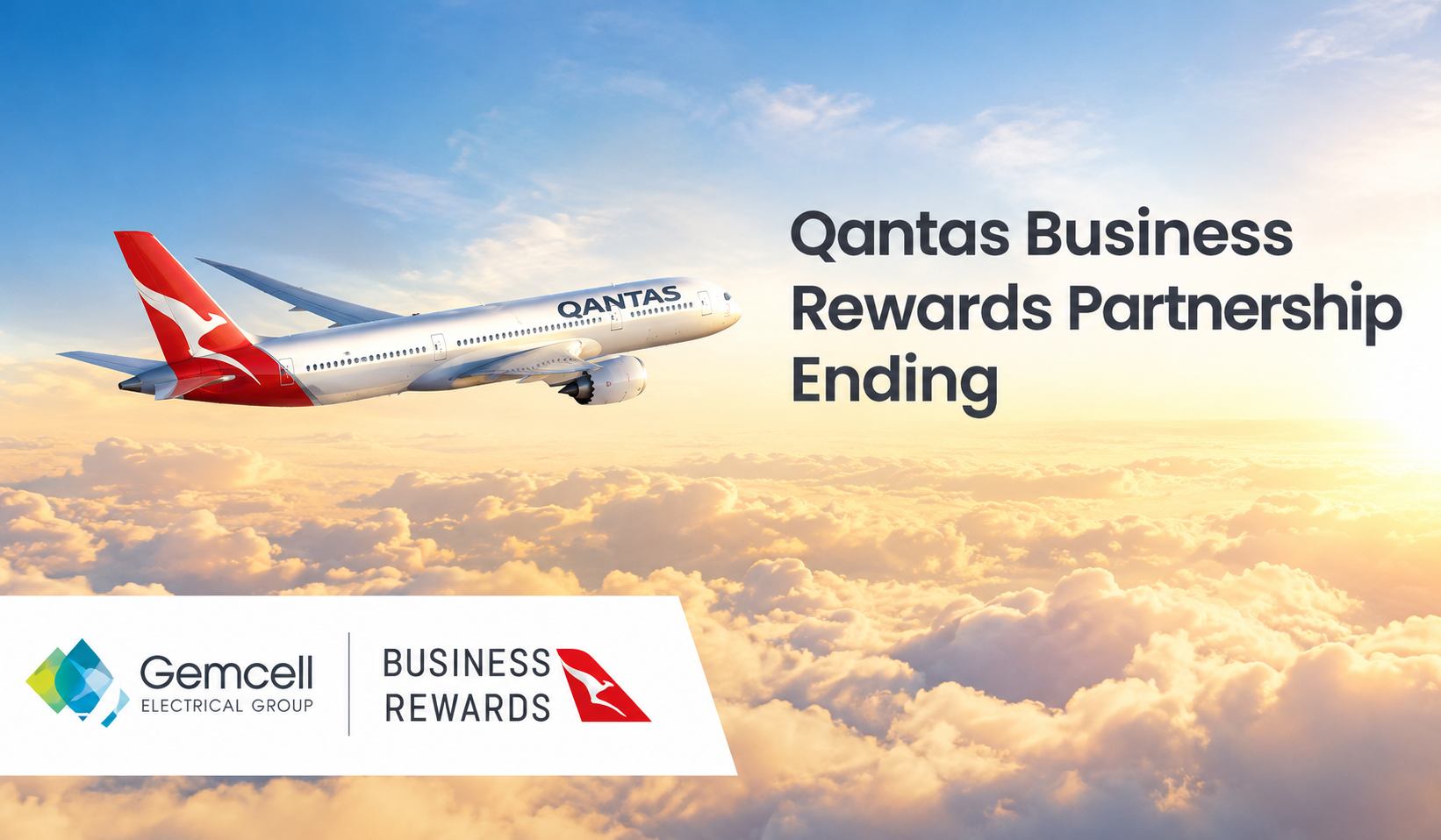 Update on Gemcell and Qantas Business Rewards partnership ending