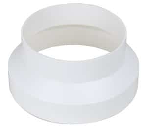 Fantech Trade Round Reducer Ø200mm to Ø150mm White | FPD-RED200/150