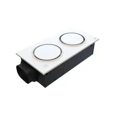 Domus Infinity 6 in 1 Premium Slimline Bathroom Heater White | BH-INFINITY