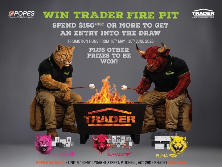 POPES fire pit draw promotion