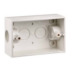 Clipsal Solid Mounting Block Rectangular With 2x25mm Entries | 238/25-WE