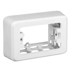 Clipsal Iconic Deep Mounting Block 1 Gang 40mm Vivid White | 3000DM-VW
