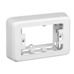 Clipsal Iconic Shallow Mounting Block 1 Gang 32mm Vivid White | 3000SM-VW