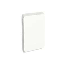 Clipsal Iconic Blank Plate Vivid White | 3040-VW