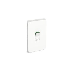 Clipsal Iconic 1 Gang Switch Cooker Single Pole 45A Vivid White | 3041/45-VW